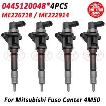 0445120048 Форсунка форсунки дизельного топлива ME222914 для двигателя Mitsubishi Fuso Canter 4M50 ME226718