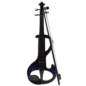 17 дюймов скрипка с чехлом смычок струнный инструмент для детей студентов начинающий игрушка подарок