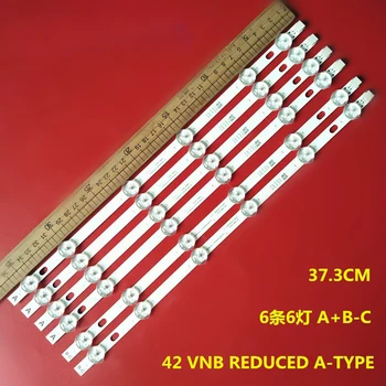 6/18PCS Новая светодиодная лента подсветки для VESTEL 42FA5000 42FA8000 42 VNB Reduced A B-C VES420UNDL-2D-N03 VES420UNDL-3D-N02