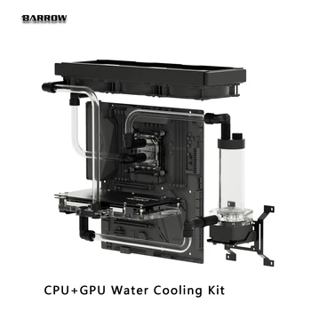 Barrow Комплект водяного охлаждения GPU Водяной блок DDC Насос 28 мм Радиатор Компьютерная система Охладитель ПК G'1/4 Фитинги