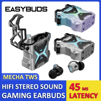 EASYBUDS TWS Игровые механические наушники Беспроводные наушники-вкладыши Bluetooth с шумоподавлением Спортивные водонепроницаемые наушники