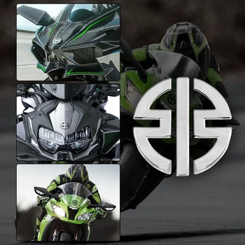 Наклейка с логотипом мотоцикла Наклейка на мотоцикл Личность Наклейка 3D Значок Значок Наклейка Бак Колесо Для Kawasaki Ninja Z800 Z900 Z650