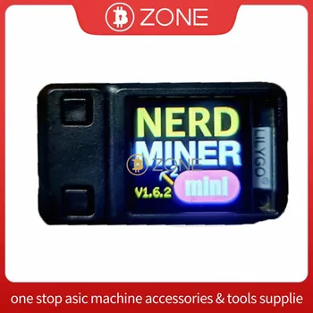 Nerd Miner Mini V2.0 T-QT Pro с оболочкой BTC Крипто Соло Лотерея Nerdminer Mini Хешрейт 55K/s