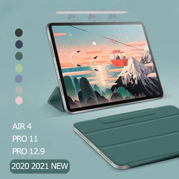 Для iPad Pro 11 Чехол 2020 2022 Чехол для iPad Pro 12.9 2021 iPase Air 4 Чехол Air 5 Магнитная застежка с держателем для карандашей Funda Capa