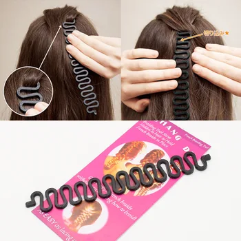 Инструмент для косы для волос Wave Twist Инструмент для плетения волос Плетение косы для волос Ролик для скручивания волос Инструмент для укладки DIY Аксессуары